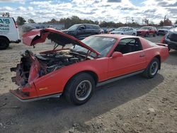 Pontiac Firebird salvage cars for sale: 1987 Pontiac Firebird