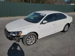 Salvage cars for sale at Savannah, GA auction: 2014 Volkswagen Passat S