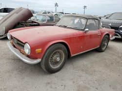 Salvage cars for sale at Arcadia, FL auction: 1972 Triumph TR6