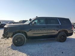 Salvage cars for sale at Taylor, TX auction: 2018 Chevrolet Tahoe Police