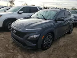 Carros salvage sin ofertas aún a la venta en subasta: 2023 Hyundai Kona N Line