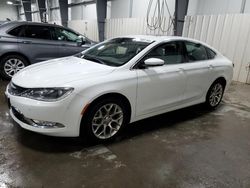 Salvage cars for sale at Ham Lake, MN auction: 2016 Chrysler 200 C