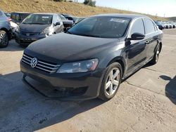 Volkswagen salvage cars for sale: 2012 Volkswagen Passat SE