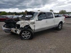 Salvage trucks for sale at Angola, NY auction: 2013 Ford F150 Supercrew