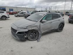 Salvage cars for sale at Haslet, TX auction: 2023 Hyundai Kona SEL