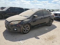 Salvage cars for sale at San Antonio, TX auction: 2013 Ford Focus SE