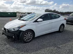 Carros salvage sin ofertas aún a la venta en subasta: 2016 Hyundai Elantra SE