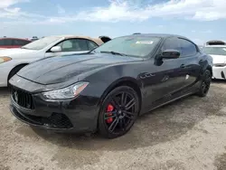 Maserati Ghibli s salvage cars for sale: 2017 Maserati Ghibli S