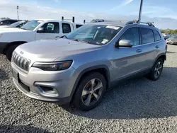 Jeep Grand Cherokee salvage cars for sale: 2019 Jeep Cherokee Limited