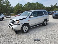 Salvage cars for sale at Houston, TX auction: 2008 Honda Pilot VP