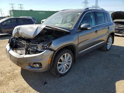 Salvage cars for sale at Elgin, IL auction: 2016 Volkswagen Tiguan S