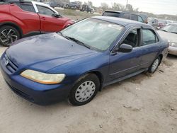 Flood-damaged cars for sale at auction: 2002 Honda Accord Value