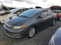 Honda salvage cars for sale: 2012 Honda Civic EX