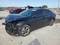 Salvage cars for sale at Homestead, FL auction: 2021 KIA Forte FE