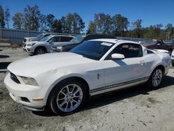 Salvage cars for sale at Spartanburg, SC auction: 2011 Ford Mustang