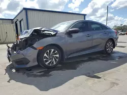 Honda Civic ex Vehiculos salvage en venta: 2018 Honda Civic EX