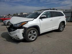 2016 Toyota Highlander Limited en venta en Bakersfield, CA