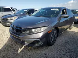 Honda salvage cars for sale: 2021 Honda Civic LX