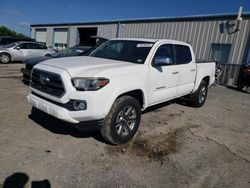 Salvage trucks for sale at Chambersburg, PA auction: 2016 Toyota Tacoma Double Cab