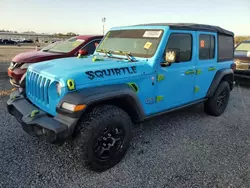 Flood-damaged cars for sale at auction: 2021 Jeep Wrangler Unlimited Sport