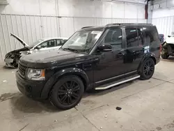 Salvage cars for sale at Franklin, WI auction: 2016 Land Rover LR4 HSE