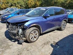 Carros salvage sin ofertas aún a la venta en subasta: 2021 Nissan Rogue SV