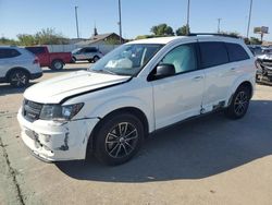 Salvage cars for sale at Oklahoma City, OK auction: 2018 Dodge Journey SE