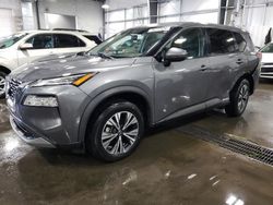 Salvage cars for sale at Ham Lake, MN auction: 2021 Nissan Rogue SV