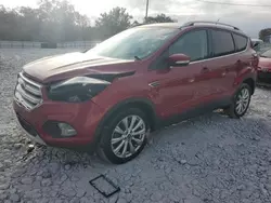 Salvage cars for sale at Cartersville, GA auction: 2018 Ford Escape Titanium