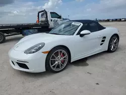 Flood-damaged cars for sale at auction: 2023 Porsche Boxster S