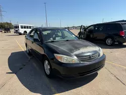 Toyota salvage cars for sale: 2003 Toyota Camry LE