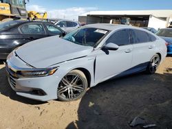 Salvage cars for sale at Brighton, CO auction: 2022 Honda Accord Touring Hybrid