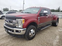 Flood-damaged cars for sale at auction: 2017 Ford F350 Super Duty