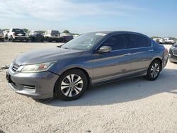 2013 Honda Accord LX en venta en San Antonio, TX