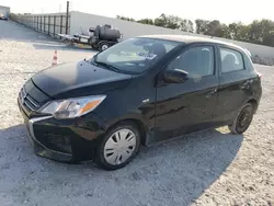 Salvage cars for sale at New Braunfels, TX auction: 2024 Mitsubishi Mirage ES