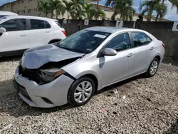 2015 Toyota Corolla L en venta en Opa Locka, FL