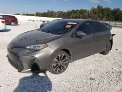 Salvage cars for sale from Copart New Braunfels, TX: 2019 Toyota Corolla L