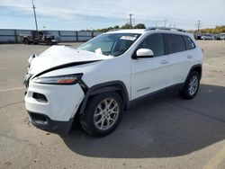 Jeep salvage cars for sale: 2014 Jeep Cherokee Latitude