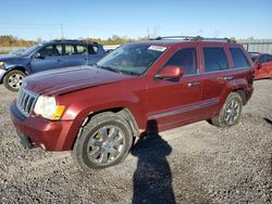 Jeep salvage cars for sale: 2008 Jeep Grand Cherokee Overland