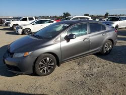 Salvage cars for sale from Copart Antelope, CA: 2013 Honda Civic EX