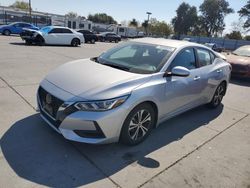 Salvage cars for sale at Sacramento, CA auction: 2020 Nissan Sentra SV