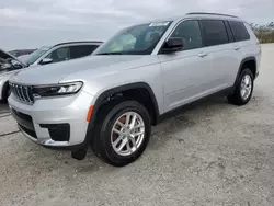 Salvage cars for sale at Riverview, FL auction: 2024 Jeep Grand Cherokee L Laredo