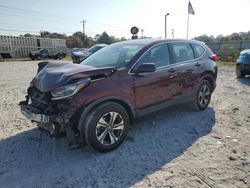 Salvage cars for sale at Montgomery, AL auction: 2017 Honda CR-V LX