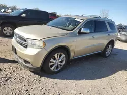 Dodge salvage cars for sale: 2011 Dodge Durango Crew