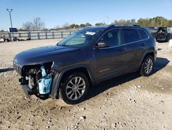 Salvage cars for sale at Louisville, KY auction: 2019 Jeep Cherokee Latitude Plus