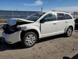 Salvage Cars with No Bids Yet For Sale at auction: 2017 Dodge Journey SE