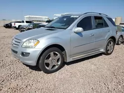 Mercedes-Benz salvage cars for sale: 2008 Mercedes-Benz ML 350