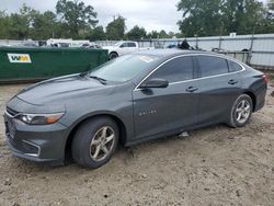 Chevrolet Malibu ls salvage cars for sale: 2018 Chevrolet Malibu LS