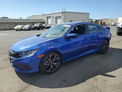 Salvage cars for sale at Martinez, CA auction: 2019 Honda Civic Sport