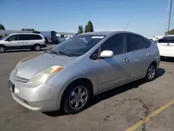 Salvage cars for sale at Hayward, CA auction: 2004 Toyota Prius